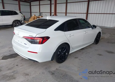 2026 Honda Civic Sport/Sport Touring from USA, damaged, VIN 2HGFE4F84TH318348